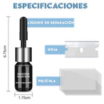 Nuevo Líquido Para Reparación De Vidrio 2X1