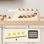 2X1 Organizador Dispensador de Huevos Automático