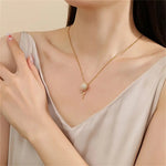 🌻 Collar Giratorio de Girasol en Acero Inoxidable (Sin cofre, incluye caja de regalo)