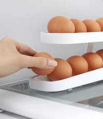2X1 Organizador Dispensador de Huevos Automático